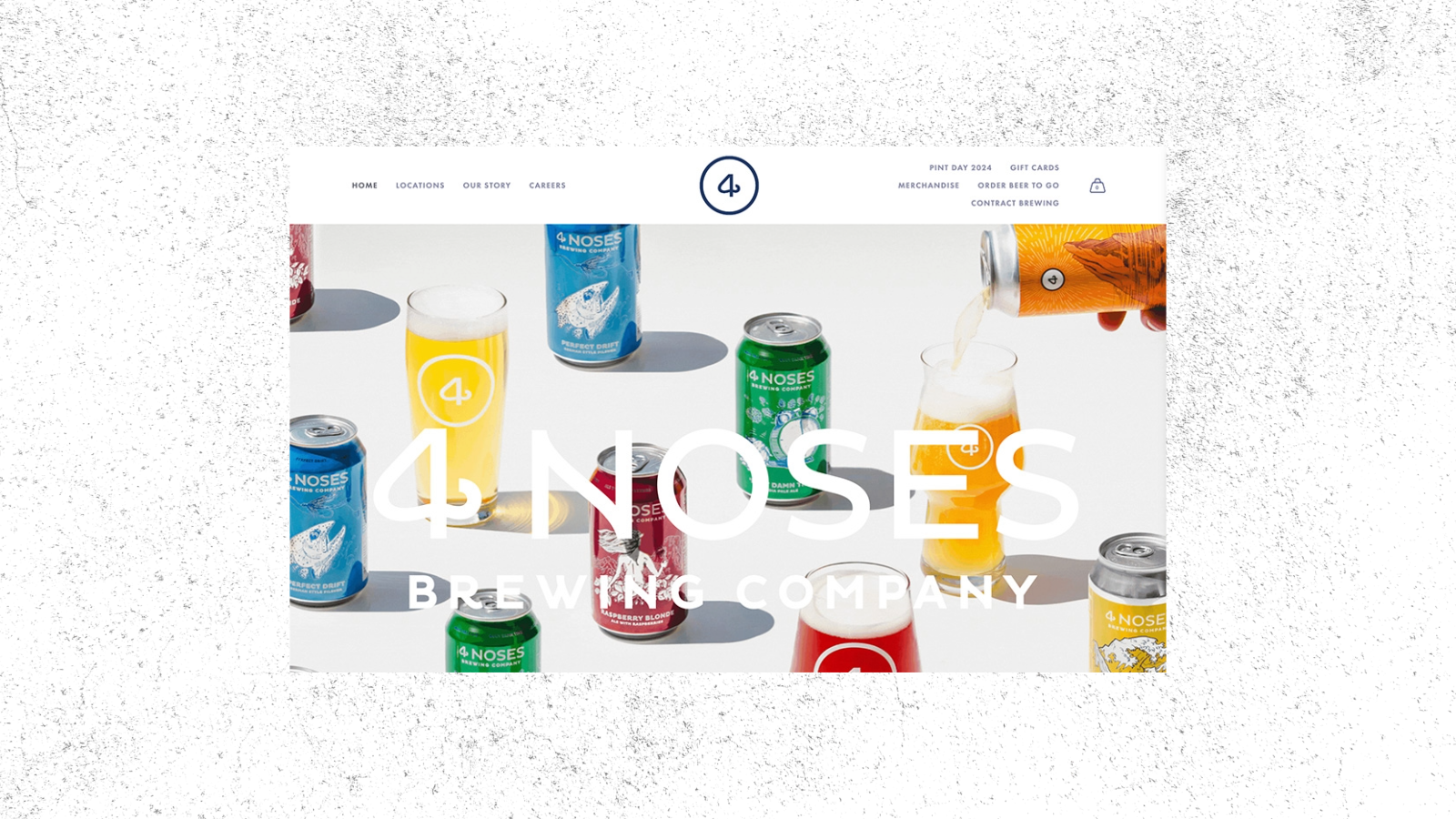 4 Noses Brewing Company | Designs That Nailed It